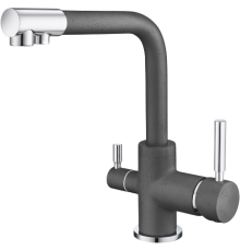 Смеситель для кухни Emar Quartz 3003N антрацит