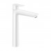 Hansgrohe Talis E Смеситель для раковины, высокий, 1 отв., без донного клапана, цвет: белый матовый. 71717700