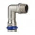 Угольник раструбный Varmega Inox Press с наружной резьбой 22×¾ . VM715002205