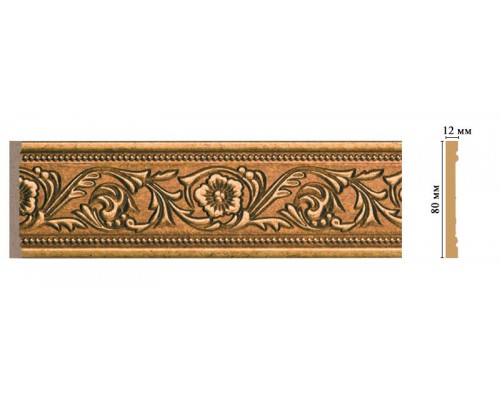 Молдинг DECOMASTER 150-58 (80*12*2400мм) Молдинг DECOMASTER 150-58 (80*12*2400мм)