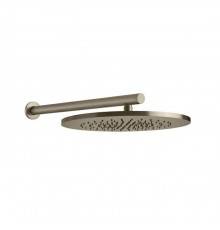 Gessi 316 Верхний душ Oslash;35.5см., с настенным держателем 45см., цвет: warm bronze brushed pvd. 54148#726