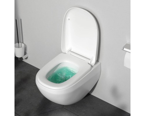 C301700WH Унитаз подвесной безободковый FlashClean, без сиденья C301700WH Унитаз подвесной безободковый FlashClean, без сиденья