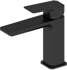 Смеситель для раковины Wonzon   Woghand WW-88139011-MB черный матовый