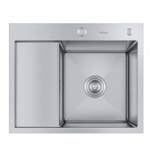 Мойка для кухни HOFFGER 5848R SATIN (Чаша справа)