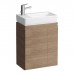 Laufen Pro База с раковиной 48x28см, петли слева, полки справа, 1 дверка, подвесная, цвет: светлый дуб. 8.1595.5.000.104.1,  4.8300.1.095.479.1