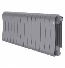 Радиатор биметаллический Royal Thermo Infinity V 300 14 секций, нижнее подключение, Silver Satin