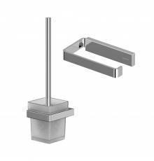 Набор Держатель WHITECROSS Cubo CU2460CR хром + Ершик CU2470CR хром