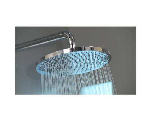 Hansgrohe Crometta S Душевой комплект: смеситель термостатический, верхний душ, ручной душ, штанга для душа, цвет: хром. 27268000 Hansgrohe Crometta S Душевой комплект: смеситель термостатический, верхний душ, ручной душ, штанга для душа, цвет: хром. 27268000