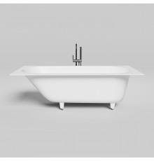 LOFO by Salini Ванна встраиваемая 180х80см, овальная чаша, материал: Solid Surface, цвет: белый матовый. UM12322
