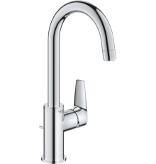 Смеситель для раковины Grohe BauEdge 23760001 с ограничителем температуры, хром
