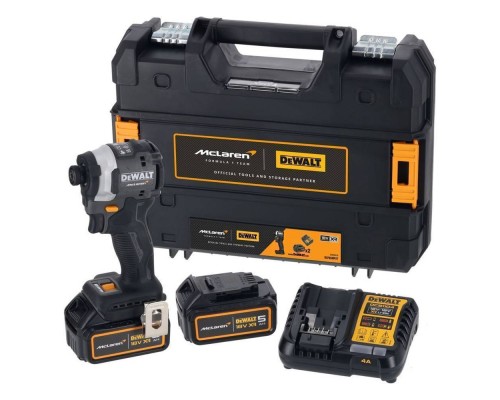 Шуруповерт аккумуляторный импульсный DeWalt McLaren Limited Edition DCF85MP2T (2 акк; з/у) Шуруповерт аккумуляторный импульсный DeWalt McLaren Limited Edition DCF85MP2T (2 акк; з/у)