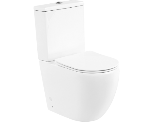 Унитаз-компакт BelBagno Amanda BB051CPR безободковый, крышка BB051SC с микролифтом, бачок BB051T Унитаз-компакт BelBagno Amanda BB051CPR безободковый, крышка BB051SC с микролифтом, бачок BB051T