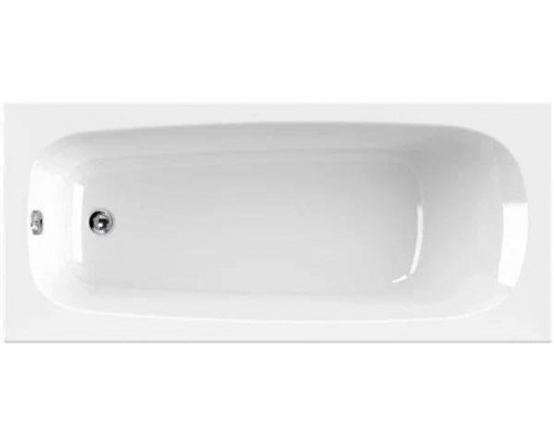 Акриловая ванна Cezares Eco ECO-155-70-41-W37 155x70 см, с ножками, с экраном