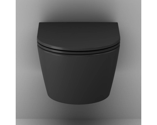 C8F1700MBSC Унитаз подвесной FlashClean с сиденьем микролифт, матовый