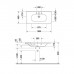 Duravit DuraStyle Раковина 100х48 см, 3 отв., с переливом, цвет: белый. 2320100030