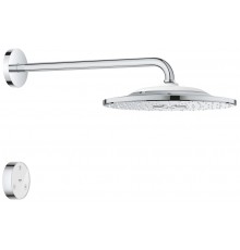 Grohe 26 640 000 Rainshower SmartConnect Верхний душ Ø310 мм, 2 режима + бок. кронштейн + пульт д/у 26640000Gr