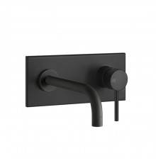 Gessi Emporio Via tortona Смеситель для раковины, встраиваемый, излив: 21.2см., цвет: Black XL. 44827#299