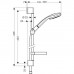 Hansgrohe Croma 100 Multi Душевой гарнитур, цвет: хром. 27775000