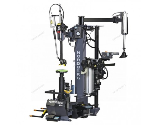 Станок шиномонтажный суперавтомат, до 30" с автоматической монтажной головкой, серый NORDBERG 4637