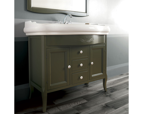 Kerasan Retro Раковина подвесная 100x54.5см, 1 отв., цвет: белый. 105001*1