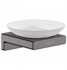 Hansgrohe AddStoris Мыльница, цвет: шлифованный черный хром. 41746340