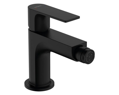Hansgrohe Rebris E Смеситель для биде, на 1 отв., с донным клапаном, цвет: черный матовый Hansgrohe Rebris E Смеситель для биде, на 1 отв., с донным клапаном, цвет: черный матовый