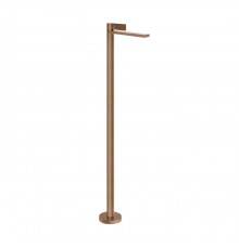 Gessi Inverso Rigato Смеситель для раковины, напольный, цвет: Copper Brushed PVD. 73595#708