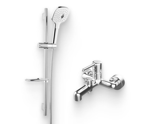 Душевой комплект Смеситель IDDIS AIGSB00i02WA хром + Гарнитур Sena SEN3F70i16