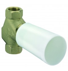 Kludi 53 811 Вентиль запорный ¾ керамика 90°, 75 л/мин (скрытая монтажная часть) 53811