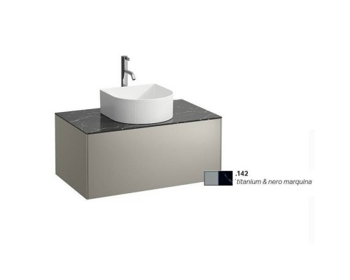 Laufen Sonar Тубма под раковину, 77.5х45.5х34см, 1 ящик, с отверстием в центре, с отверстием под смеситель, совместим с раковинами-чашами 812340, 812341, 812342, 812343, титан/черный мрамор. 4.0541.5.034.142.1 Laufen Sonar Тубма под раковину, 77.5х45.5х34см, 1 ящик, с отверстием в центре, с отверстием под смеситель, совместим с раковинами-чашами 812340, 812341, 812342, 812343, титан/черный мрамор. 4.0541.5.034.142.1