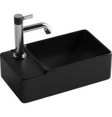 Рукомойник Ceramicanova Element CN5046MB L черный матовый