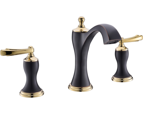 Смеситель для раковины Timo Unari 7511/04F black antique