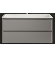 AQM900410GMS4тумба под умывальник подвесная 100 см., цвет серый. AQM900410GM
