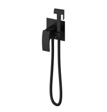 Гигиенический душ Wonzon   Woghand WW-88829009-MB со смесителем, С ВНУТРЕННЕЙ ЧАСТЬЮ, матовый черный