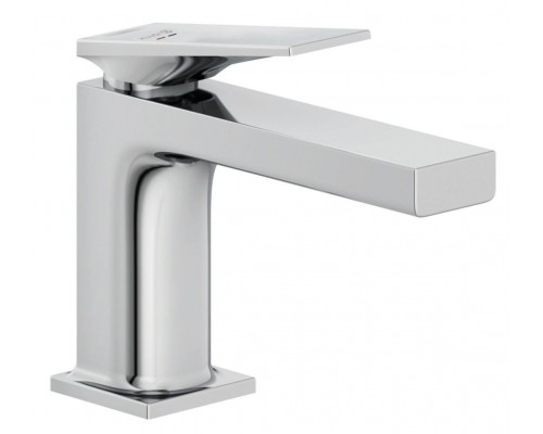 Kludi 542660575 DECUS Однорычажный смеситель на умывальник 85, PUSH-OPEN, хром 542660575