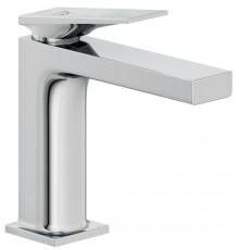 Kludi 542880575 DECUS Однорычажный смеситель на умывальник 110, PUSH-OPEN хром 542880575