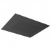 Almar Velvet Temptation Верхний душ 49.8х49.8см., потолочный, 2 режима, цвет: Black Absolute Brushed PVD. E044280.AB