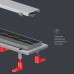 W02SC-U11-070-04SB Трап для душа линейный, универсальный затвор Tile, 70 см