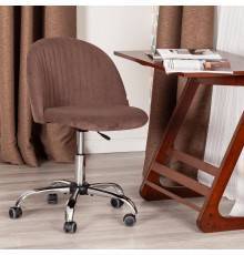 Компьютерное кресло TetChair Melody, флок коричневый 6