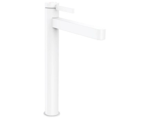 Hansgrohe Finoris Смеситель для раковины, 1 отв., со сливным клапаном Push-Open, цвет: белый матовый. 76070700 Hansgrohe Finoris Смеситель для раковины, 1 отв., со сливным клапаном Push-Open, цвет: белый матовый. 76070700