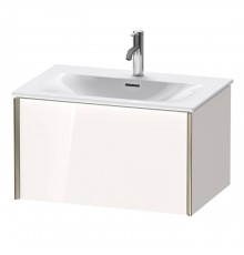 Duravit XViu Тумба подвесная 71x48x39.7см, с раковиной, 1 ящик, цвет: белый глянцевый/champagne matt. 2344730000,  XV40330B122