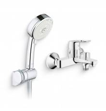 Душевой комплект Смеситель Grohe BauLoop 23341000 + Гарнитур Tempesta Cosmopolitan 27584002