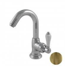 Nicolazzi Petit Mont Blanc Смеситель для раковины, 1 отв., цвет: Bronze Plated . 3454BZ76C