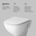 C851701SC Унитаз подвесной FlashClean с сиденьем микролифт