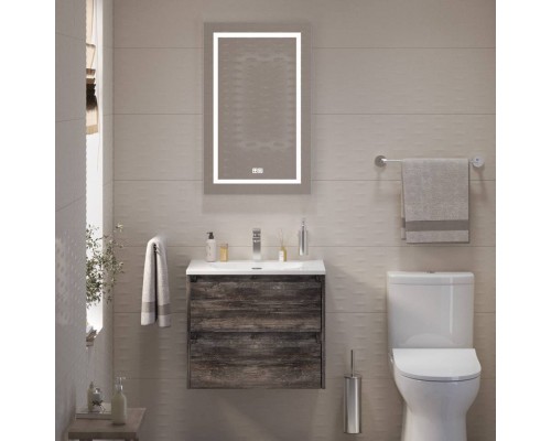 Мебель для ванной комнаты BelBagno Kraft 39 60 pino pasadena, раковина BB-8099-3-60 Мебель для ванной комнаты BelBagno Kraft 39 60 pino pasadena, раковина BB-8099-3-60