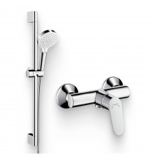 Душевой комплект Смеситель для душа Hansgrohe Focus E2 31960000 + Гарнитур Crometta 1jet 900 26537400