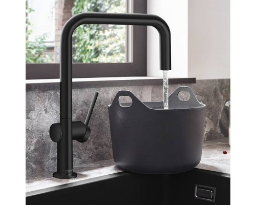 Hansgrohe Talis M54 Смеситель для кухни, 1 отв., цвет: черный матовый. 72806670 Hansgrohe Talis M54 Смеситель для кухни, 1 отв., цвет: черный матовый. 72806670