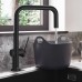 Hansgrohe Talis M54 Смеситель для кухни, 1 отв., цвет: черный матовый. 72806670