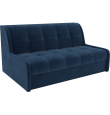 Диван Mebel-Ars Барон №6 194x88x110 см независимый пружинный блок, велюр темно-синий luna 034
