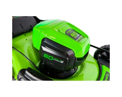 Газонокосилка аккумуляторная Greenworks 60V,46 см, б/щ (без АКБ и ЗУ) Газонокосилка аккумуляторная Greenworks 60V,46 см, б/щ (без АКБ и ЗУ)